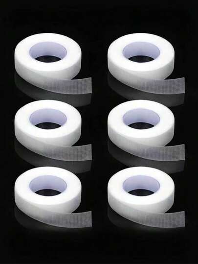 6卷PE睫毛嫁接胶带，迷你透明PE胶带，下睫毛胶带，化妆工具/睫毛工具