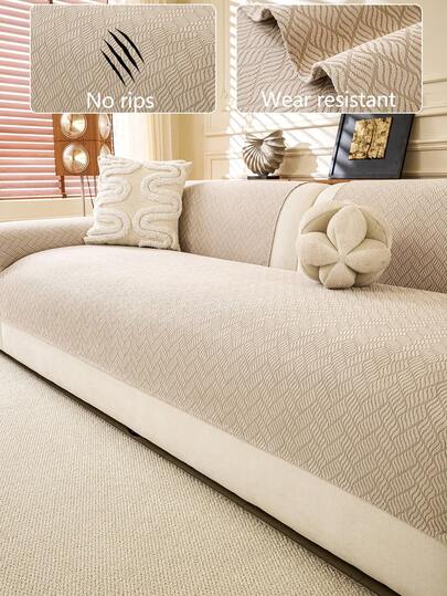 1 chiếc vỏ đệm sofa nhung mềm mại, thoải mái, kiểu dáng hiện đại tối giản, chống trượt, dùng được cả bốn mùa, chống bụi và có thể giặt được, mềm mại, bền màu, thân thiện với thú cưng, phù hợp cho phòng ngủ, văn phòng, phòng khách, sofa chữ L và sofa 1/2/3/4 chỗ ngồi.