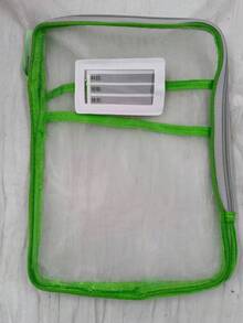 1pc A4 Double-Layer Grid Organizer Bag, Subject Divider Bag, Exam Paper & Book Storage Bag, Document Pouch, Study Supplies Tote - Multicolor - View 10