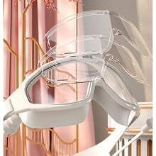 Large Frame Swimming Goggles With Waterproof And Anti-Fog Function, High Definition Large Frame Adult & Student Swimming Goggles, Adult Professional Diving Mask - A - View 11