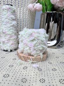 50g Sợi giả lông chồn, mềm mại, mịn màng, thích hợp để đan áo len, mũ, đồ thủ công DIY, quà tặng Ngày Valentine và Ngày của Mẹ. - 1 món đồ màu hồng - Xem 4