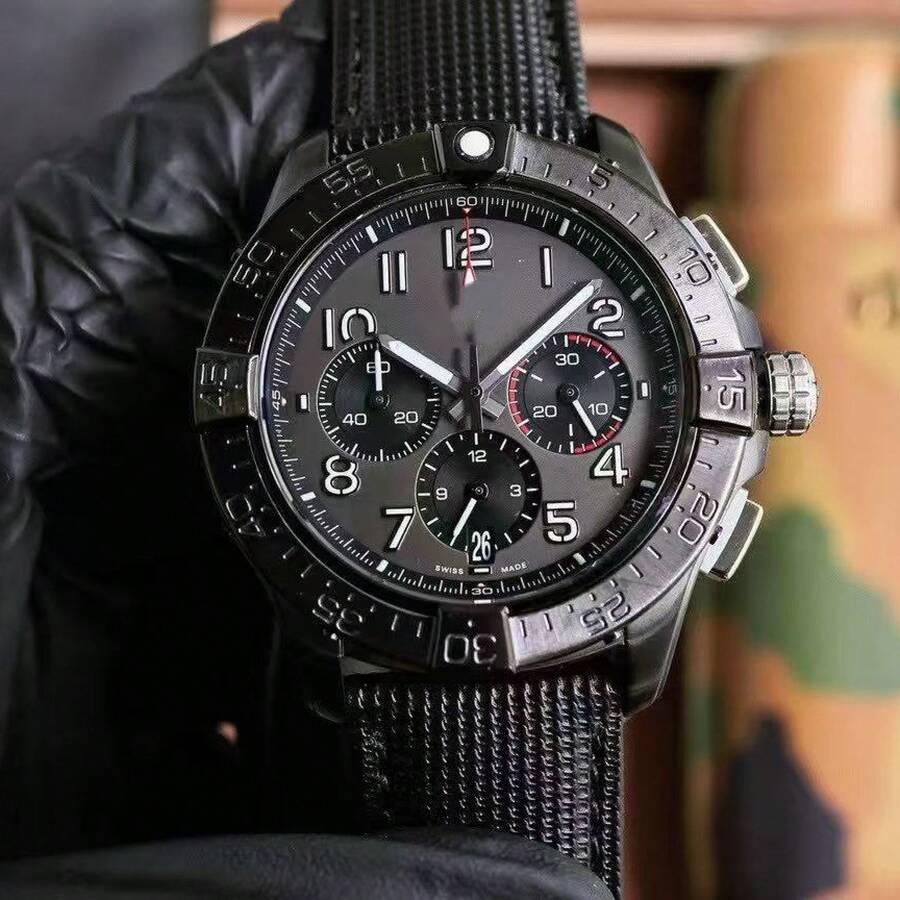 Men Mechanical Watches - Yellow Disc With Black Tape - View 1