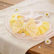 Cute Cat Bow Detachable Floral Aesthetic Cat Bow Collar Bell Suitable For Indoor Cats, Kittens And Small Dogs, Pet Supplies - Multicolor - View 13
