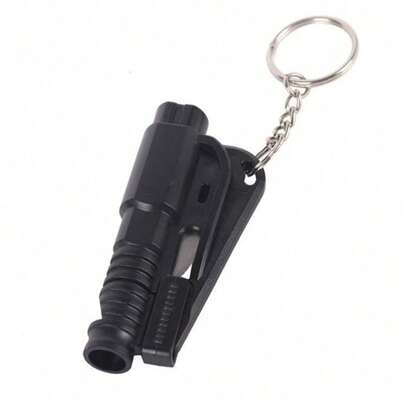 3-In-1 Mini Car Window Breaker, Emergency Car Safety Hammer, Car Key Chain Safety Hammer