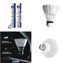Best Sell-Victor Badminton - Artificial Shuttle Practice Balls Carbon Shuttle Carbon Shuttle Pro NCSPRO 12 Pack - As Pic - View 1