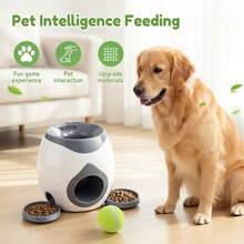 Senmeo Interactive 2-In-1 Pet Food Puzzle Toy, Anti-Boredom Treat Dispensing Slow Feeder For Home - Grey - View 8