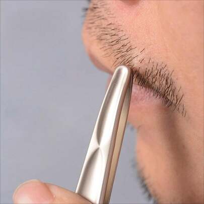 High Quality Stainless Steel Tweezers For Eyebrows For Women Man Great Precision On Brow Facial Hair And Ingrown Hair Removal