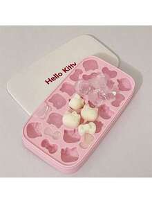SANRIO Khay silicon có nắp - Hình hoạt hình dễ thương, tạo hình hoàn hảo, thích hợp để làm đá tại nhà. - Nhiều màu - Xem 8