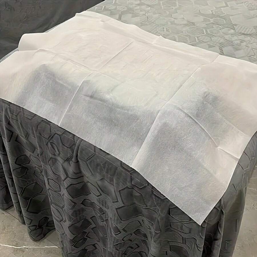 一次性垫子、枕套、脚凳套、耐用美容院枕套、足部按摩和足浴垫，适用于美容院、家庭和水疗中心 - 彩色 - 查看 1