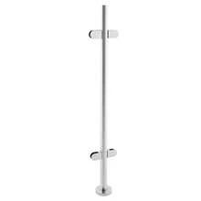 SENDERPICK 110cm Railing Post Stair Railing Glass Clamps Corner Stainless Steel Balustrade Middle Post - Silver - View 5