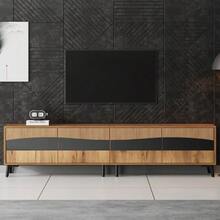 Television Stands & Entertainment Centers - Natural - View 4