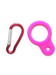 1 cái móc treo bình nước thể thao ngoài trời, giá đỡ đồ uống bền chắc, cũng có thể được sử dụng như móc leo núi di động và kẹp bình nước chạy bộ giải trí, phụ kiện ba lô thiết thực và quà tặng Giáng sinh, giá đỡ bình nước leo núi, móc khóa leo núi, chạy bộ, móc treo bình nước thể thao ngoài trời, dụng cụ kẹp bình nước bằng silicon - Nhiều màu - Xem 14