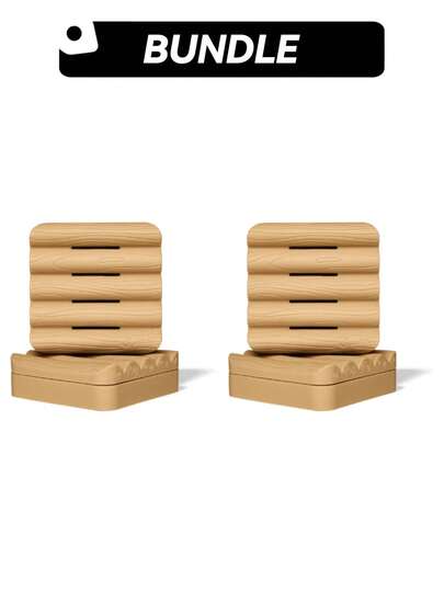 Dr. Squatch [2 Packs]Soap Saver (New Silicon) 1 Count*2