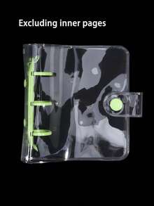 Shiny Transparent Mini Photo Album, Includes Refill Bags, DIY Photo Storage Album, Insert-Style Mini Album, Ticket Stub Collector, Large Capacity Postcard Storage Album, Ideal For Fans And Teenagers - Multicolor - View 13