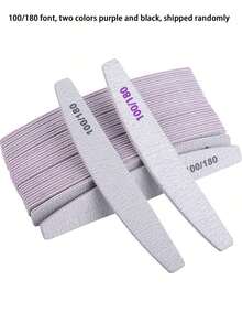 50Pcs Double-Sided Nail Files & Buffers, Professional Nail Care Tools For Shaping, Buffing & Polishing, Suitable For Fingernails & Toenails, Ideal For Home & Salon Use - 50pcs - View 12