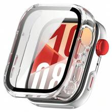 华为 Watch Fit 4/Fit 4 Pro 钢化玻璃屏幕保护膜和硬质 PC 保护壳，男女皆宜的配件礼品 - 彩色 - 查看 7