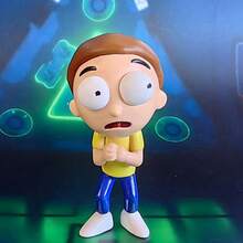 Simba RICK AND MORTY Figura coleccionable de aleación de 2.5 pulgadas de Jada Rick y Morty - Decoración de escritorio de aleación detallada de Meeseeks - Regalo divertido para adolescentes - Multicolor - Ver 4