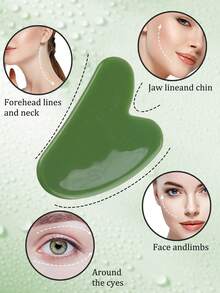 Bộ 1/2/3 con lăn ngọc Gua Sha, dụng cụ massage ngọc cho mặt và cổ - Quà tặng Ngày của Mẹ - Quà tặng chăm sóc da mặt, Làm đẹp, Chăm sóc da, Spa, Tự chăm sóc, Dụng cụ chăm sóc da, Chăm sóc da mặt, Dụng cụ dành cho chuyên viên thẩm mỹ, Massage, Dụng cụ massage mặt, Con lăn massage mặt - Nhiều màu - View 9