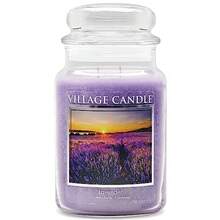 Village Candle Vela perfumada en tarro de boticario grande de lavanda 22 onzas morado 21 onzas - Púrpura - Ver 6