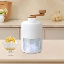 SOKANY 1 Portable Manual Ice Cube Chopper-Made Of Plastic, Suitable For Shaved Ice, Snow Cones And Fruit Jelly, With Ice Grid Plate-Ideal For Families, Parties, Outdoor Picnics And Barbecues, User-Friendly Design - View 10