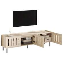 Television Stands & Entertainment Centers - Natural - View 8