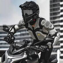 1 Motorcycle Armor Anti Fall And Anti-Collision Off-Road Riding Protective Gear Rider Elbow Protection Off-Road Riding Protective Armor Men's And Women's Outdoor Sports Equipment Rider Essential Rider Gift - Multicolor - View 10