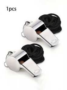 1 chiếc còi thép không gỉ kèm dây đeo, âm thanh to và rõ ràng, hoàn hảo cho huấn luyện viên, trọng tài và các quan chức. - Nhiều màu - Xem 10