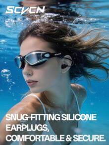 SCVCN Adult Anti-Fog Waterproof Professional Swimming Goggles, Suitable For Men And Women, Comfortable And Leak-Proof For Pool, Beach, Swimwear - Multicolor - View 9