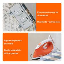 Funda para minitabla de planchar con almohadilla de algodón engrosada, tamaño estándar, resistente a altas temperaturas, impermeable y a prueba de polvo, adecuada para planchar y otros usos (colores: varios colores disponibles). - C - Ver 9