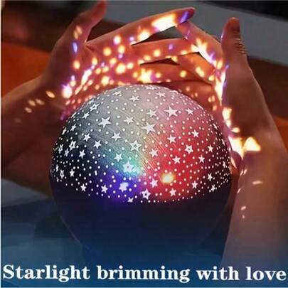 Galaxy Projector Night Light: USB Powered, LED, Auto Rotating, Suitable For Bedroom, Game Room, Home Theater, Ceiling, Room Decor