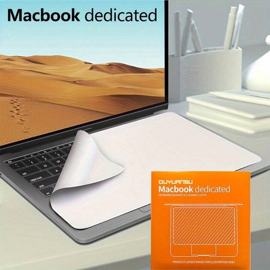 Ultra-Fine Fiber Laptop Screen Cleaning Cloth, Ultra-Fine Fiber Dust-Proof Cloth, Laptop Keyboard Cloth, Suitable For MacBook Pro 13/14/15/16 Inch, Lens Cleaning Cloth, Glasses Cloth