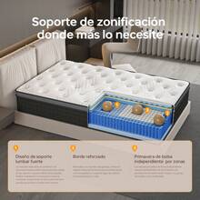 DreamFit Mattress Pads - Black and White - View 10