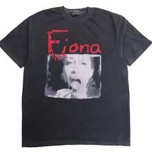 Fiona Apple When The Pawn... Tee Tidal Pop Rock Tour Club 90s Tour Gift Singer Fast As You Can 1990s - Black - View 1
