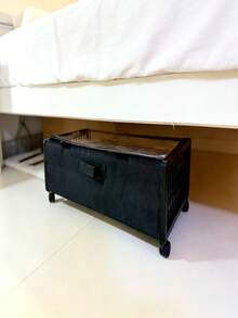 Organizador Antipolvo Zapatero Caja De Almacenamiento - Negro - Ver 4