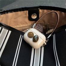 Ốp bảo vệ hình đá, tương thích với tai nghe Apple, chống trầy xước và chống rơi vỡ. - Nhiều màu - Xem 11