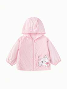 Balabala Baby Summer Sun Protection Hooded Top, Cute Stylish Infant Casual UV Protection Outfit New 2026 Collection - White Red - View 4