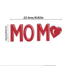 1 Set/3 Sets Gold & Red Rose Acrylic MOM Heart Cake Topper, Suitable For Mother's Day, Mom's Birthday Party, DIY Cake, Dessert Baking Decor - Multicolor - View 6