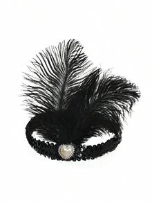 1件 1920年代欧美风格化装舞会女士头饰 - 彩色 - 查看 5