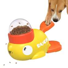 Đồ chơi tự giải trí cho mèo, que đồ chơi bắn vịt vàng mini sấy khô, đồ chơi phân phát thức ăn cho chó. - Nhiều màu - Xem 8