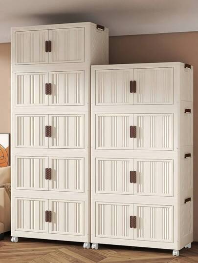 رف تخزين متعدد الطبقات 3/4/5 طبقات | عرض 40 سم/15.8 بوصة 5 صناديق تخزين قابلة للطي والإزالة | صناديق تخزين قابلة للتكديس واسعة للملابس والألعاب | منظم خزانة غرفة النوم والمطبخ | ديكور منزلي لعيد الحب