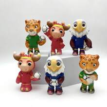 FIFA 1 mô hình linh vật World Cup (Chọn ngẫu nhiên: Hươu/Đại bàng), búp bê nhồi bông Slow Rebound, đồ sưu tầm dành cho người hâm mộ. - Nhiều màu - Xem 3