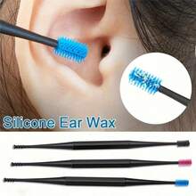 1/3 Pcs Portable Ear Wax Removal Tool Kit, Includes Ear Pick, Ear Cleaning Spoon & Spiral Ear Cleaner, Compact Easy-Use Ear Care Tools For Home Travel, Keep Ears Clean & Healthy - 3件隨機 - 查看 2