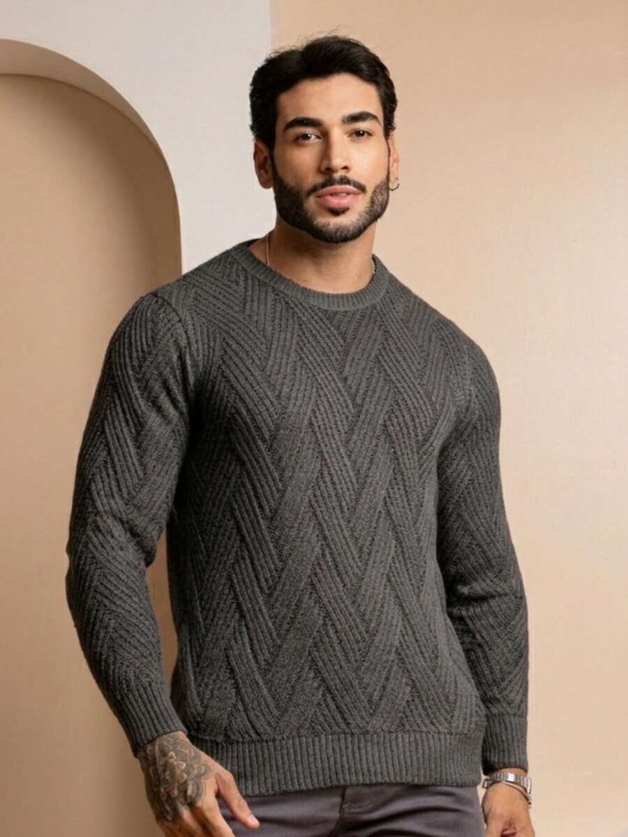 TRICOT DE LUXO SUETER TRICOT SOFISTICADO TRAMAS CHIQUE INVERNO 26