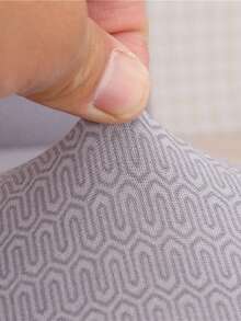 1/4 chiếc bọc ghế co giãn, bọc ghế sợi polyester, bọc ghế khách sạn và gia đình. - Xám - Xem 5