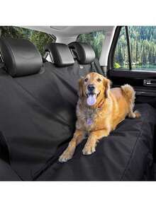 Coprisedile per auto di alta qualità per cani con finestra in rete, amaca da viaggio per animali domestici, tappetino protettivo per sedile posteriore, strumento di trasporto per cani - Multicolore - Visualizzare 5
