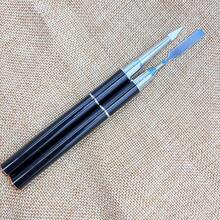 1支美甲硅胶雕塑笔，适用于亚克力3D花朵雕刻塑形点彩，二合一硅胶美甲工具，勺形切片雕塑固体凝胶美甲刷 - 彩色 - 查看 4