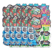 5pcs/10pcs Per Pack, Assorted Pattern Plastic Packaging Bags, Candy Bags, Resealable Bags, Zipper Bags, 3D Bags, Film Bags, Odor-Proof Bags, Waterproof Bags, Storage Bags, Sealed Bags - Random - View 3