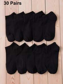40 đôi tất thể thao unisex cho trẻ em và các cặp đôi, tất tàng hình, tất đi thuyền, quà tặng ngày lễ mùa xuân/hè. - Nhiều màu - Xem 21