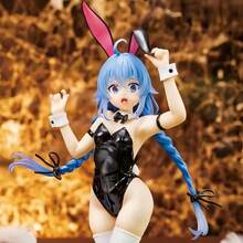 1个手办，无业转生动漫周边，2D兔女郎美少女模型摆件 - 彩色 - 查看 2