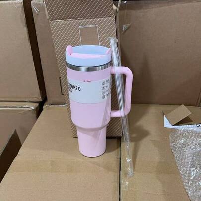 Bình nước thể thao cách nhiệt bằng thép không gỉ 40oz có ống hút, thích hợp cho thể thao, du lịch và trường học, cốc cà phê du lịch cách nhiệt chân không bằng kim loại dung tích lớn 40oz, bình nước di động 40oz, giữ nóng/lạnh trong nhiều giờ, chống đọng mồ hôi, bền bỉ, bình nước thể thao ngoài trời 40oz cho các hoạt động ngoài trời, cắm trại, lái xe, quà tặng sinh nhật, quà Giáng sinh cho người đam mê thể dục thể thao nam và nữ.